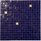 Apollo Tile Mingles 11.6inx11.6in Glossy White and Gold Glass Mosaic Wall and Floor Tile 18.69 sqft/case, 20PK APLDE8811MIX1 - alternate 1