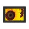 Homeroots Sunflower Portrait Black Framed Print Wall Art 529967 - alternate 2