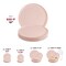 Smarty Had A Party 10 Pink Flat Round Disposable Plastic Dinner Plates 120 Plates, 120PK 830-P-CASE - alternate 3