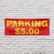 Signmission Parking $5 Dollars, 36 Inch x 96 Inch, Vinyl Banner B-96-30778 - alternate 3