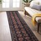 World Rug Gallery Transitional Moroccan Washable Non Slip Runner Rug 2 ft x 8 ft Rust WR83RUST2X8 - alternate 1