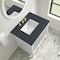 James Martin Vanities Myrrin 30" Single Vanity, Bright White w/ 3 CM Charcoal Soapstone Silestone Top 485-V30-BW-3CSP - alternate 4