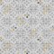 Homeroots 9' X 12' Silver Gray And Gold Floral Washable Indoor Outdoor Area Rug 595989 - alternate 3