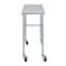 Amgood 30in D x 18in L Stainless Steel Open Base Table, 3in Casters AMG WT-3018-RCB-WHEELS-Z - alternate 2