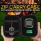 Nutrichef Smart Bluetooth BBQ Thermometer with Travel Zip Case, Upgraded Stainless w/ 2 Temperature Probes PWIRBBQKT12 - alternate 2