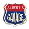 Signmission Albert's Garage, 18 inch X 18 inch, Vinyl Decal, 2PK SHI-D-2PACK-18-383-ALBERT - alternate 1