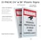 Signmission Video Surveillance, Plastic Signs Only 24 Inch x 36 Inch, Corrugated Plastic, 2PK CSB-2436-2PACK-Video Surveillance - alternate 2