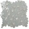 Apollo Tile White 11.6 in x 11.6 in Glass, Shell Glossy Floor and Wall Mosaic Tile 4.67 sqft/case, 5PK APLMOK88015A - alternate 1