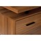 Homeroots 71" Brown and Black L Shape Computer Desk With Three Drawers 490010 - alternate 3