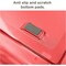 Acrimet Facility 2 Tier Letter Tray Front Load Letter Size Desktop File Organizer Plastic Clear Red 263.7 - alternate 3