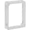 Safety Technology International Pull Station Guard Spacer, Polycarbonate, 4 in W x 6 in H x 1 1/2 in D, Clear STI-1331 - alternate 1