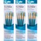 Princeton RealValue Brush Set, Gold Taklon Bristles, Short Handle Mixed Media Paintbrush, 4-Piece Set, 3PK PR9173 - alternate 1
