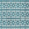 Homeroots 10' X 14' Teal Blue And Ivory Geometric Washable Indoor Outdoor Area Rug 613812 - alternate 5