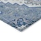 Homeroots 3' X 5' Blue Gray And Ivory Oriental Washable Indoor Outdoor Area Rug 600144 - alternate 4