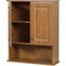 Zenith Zenna Home Oak 23'' W x 8-1/4'' D x 28'' H Wall Bath Cabinet R2328KKA - alternate 2