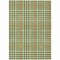 Homeroots 10' X 14' Olive Green Brown And Ivory Plaid Washable Indoor Outdoor Area Rug 601499 - alternate 3