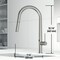 Vigo Greenwich Single-Handle Pull-Down Sprayer Kitchen Faucet with Touchless Sensor in Stainless Steel VG02029STS - alternate 4