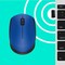 Logitech WIRELESS MOUSE M170 BLUE 910-004800 - alternate 1