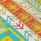 Homeroots 5' X 8' Teal Blue Green And Pink Aztec Washable Indoor Outdoor Area Rug 598521 - alternate 3