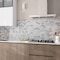 Apollo Tile Wooden Grey 1x12 Marble Polished Pencil Liner Tile Trim 0.67 sqft/case, 10PK APLMGR884PA - alternate 2