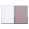 Tru Red Wirebound Hardcover Notebook, 1-Subject, Narrow Rule, Gray/Purple Cover, (80) 9.5 x 6.5 Sheets TR55742 - alternate 3