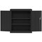Sandusky Lee Shelving Storage Cabinet, 36 in H, 36 in W, 18 in D, Swing, Keyed, Black, 3 Shelves CA21361836-09 - alternate 3