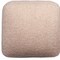 Homeroots 18" Taupe Polyester Cube Outdoor Pouf Ottoman 551569 - alternate 2