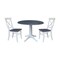 Whitewood Industries Extension Dining Tables, 45 in L, 38 in H, Parawood, 3 Piece Set K05-42DPT-27-C613-2 - alternate 1