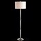 Jonathan Y Ralph 60" Metal/Glass Floor Lamp, Polished Nickel/Clear JYL3058A - alternate 4