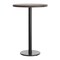 Flash Furniture Bennett 30 in Round Solid Wood Indoor Tabletop in Dark Brown with 18 in Round Bar Height GSF-RD30-DKBRN-TR18B-GG - alternate 2