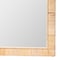 Bali & Pari Lankston Bohemian Natural Rattan Rectangle Accent Wall Mirror 248-13838-ZORO - alternate 3