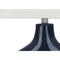 Monarch Specialties Lighting, 25"h, Table Lamp, Blue Ceramic, Ivory / Cream Shade, Contemporary, Modern I 9663 - alternate 4