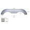 Icon Tandem Axle Fender Skirt FS2909 for Award - Metallic Silver 12909 - alternate 2