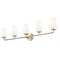 Z-Lite Montford 5-Light Vanity, 40 in W, Modern Gold 7005-5V-MGLD - alternate 3