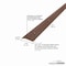 M-D Building Products Aluminum, Forest Brown, 72 in L, 2 in W 43374 - alternate 4