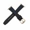 Elegani Band Compatible with Apple Watch 40mm, Black/Blue, Silver, Black, Yellow Gold, Rose Gold Buckle TPSIVRB-BLKBLU-40 - alternate 1