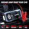 Edendirect Portable 5000A Car Battery Jump Starter - 12V Car Battery Charger And High-Capacity Power Bank ED-P180 - alternate 3