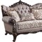 Homeroots 70in Pink And Brown Loveseat and Toss Pillows 515730 - alternate 2