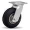 Hamilton Dual Wheel Cush-N-Tuf Swivel Caster, 6" Semi-Pneumatic Tire, 3/4" Straight Roller Bearing S-8526-SU - alternate 1
