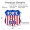 Signmission Route Us 66, 18 Inch X 18 Inch, Plastic Sign SHI-P-18-480 - alternate 4