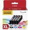 Canon CLI-281XL Original Inkjet Ink Cartridge, Value Pack, Multicolor, Inkjet, 12PK CLI281XBKCMY - alternate 1