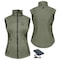 Actionheat 5V Battery Heated Softshell Vest, Women's, Lichen Green, S 810058852373 - alternate 2