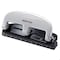 Bostitch EZ Squeeze 3-Hole Punch, 20 Sheets, Silver/Black 2220 - alternate 1