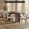 Leisuremod Dilenny Faux Leather Dining Chair - Modern Padded Side Chair with Steel Legs DC49CR - alternate 4