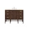 James Martin Vanities Addison 48" Single Vanity, Mid-Century Acacia, w/ 3 CM Tajnar Eclos Top E444-V48-MCA-3TJR - alternate 1