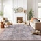 World Rug Gallery Vintage Inspired Machine Washable Non Slip Area Rug 10 ft x 14 ft Charcoal 6029CHARCOAL10X14 - alternate 4