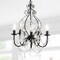 Jonathan Y Maura 5-Light 17" Crystal/Metal LED Chandelier, Black JYL9016A - alternate 6