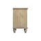 Homeroots 26" x 17" x 28" WoodBasket Nightstand 366185 - alternate 2