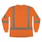 Ergodyne Hi-Vis Shirt, M, Orange, Long Sleeve 22153 - alternate 3