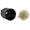 Ac Works Wiring Device, NEMA L22-20P Plug in Black, 20A, 277/480V, 4-Pole 5-Wire, Locking, cULus Listed ASL2220P-BK - alternate 3